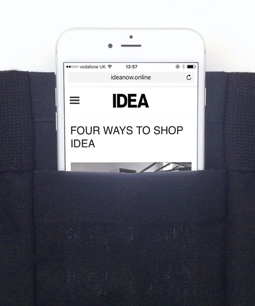 IDEA BOOKS(アイディアブックス)の「【IDEA/アイデア】 DRUGS BAG トートバッグ(トートバッグ・メンズ・ブラック・FREE)」の6枚目の写真
