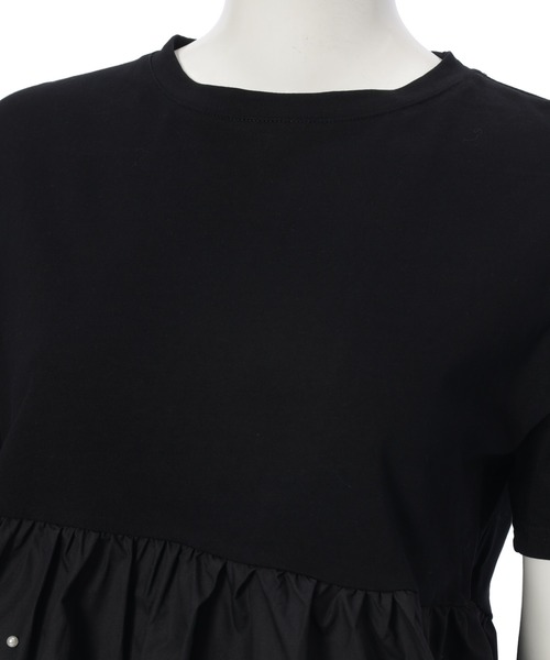 fifth(フィフス)の「ペプラムパールドッキングトップス(Tシャツ/カットソー・レディース・ホワイト/ブラック・M)」の20枚目の写真