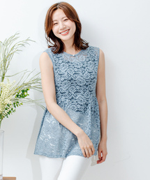 Jayro（ジャイロ）の「切替レースペプラムチュニック（チュニック）」