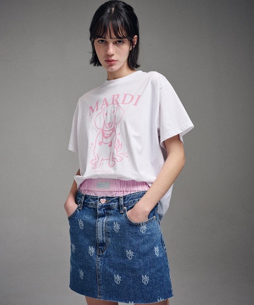 セール】TSHIRT SWING THE TAIL DDANJI PEARL NECKLACE（Tシャツ