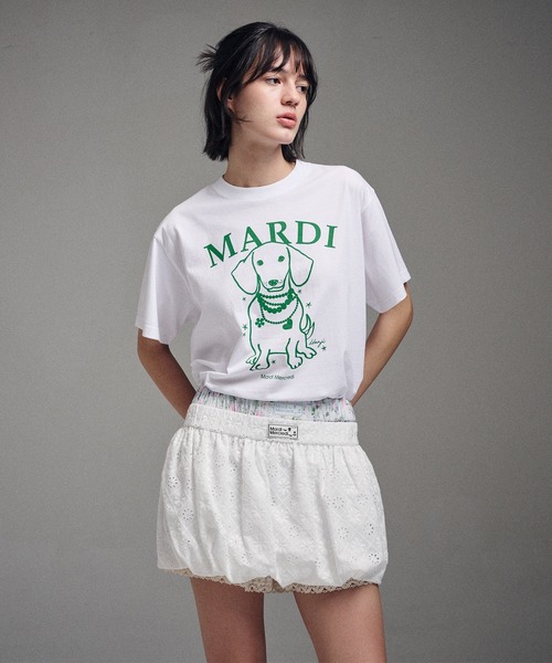 TSHIRT SWING THE TAIL DDANJI PEARL NECKLACE（Tシャツ