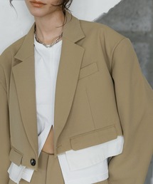 テーラードジャケット　カトリーントーキョー　KATRIN TOKYO セール】puff sleeve jacket（テーラードジャケット）｜Katrin TOKYO