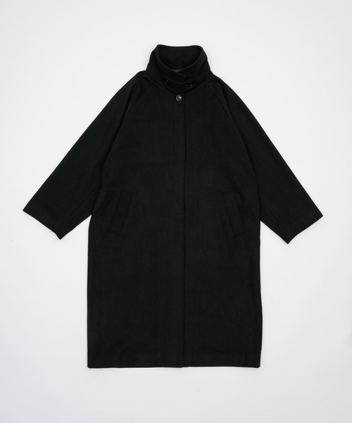 【セール】Loose 2way soutien collar coat / ルーズ2wayステンカラーコート（ステンカラーコート）｜flaner（フラネ）
