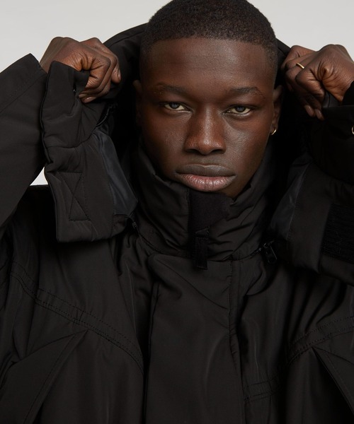 セール】COCOON PUFFER/オーバーサイズ撥水中綿ジャケット/モンスター