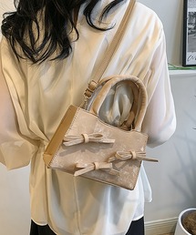 LAFFMO（ラフモ）の「3way リボンショルダーバッグ（ショルダーバッグ）」