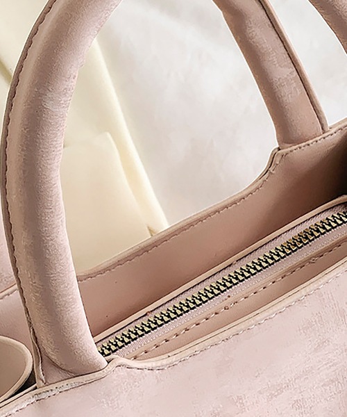 LAFFMO（ラフモ）の「3way リボンショルダーバッグ（ショルダーバッグ・レディース・ブラック/オフホワイト/ピンク/モカ・F）」の8枚目の写真