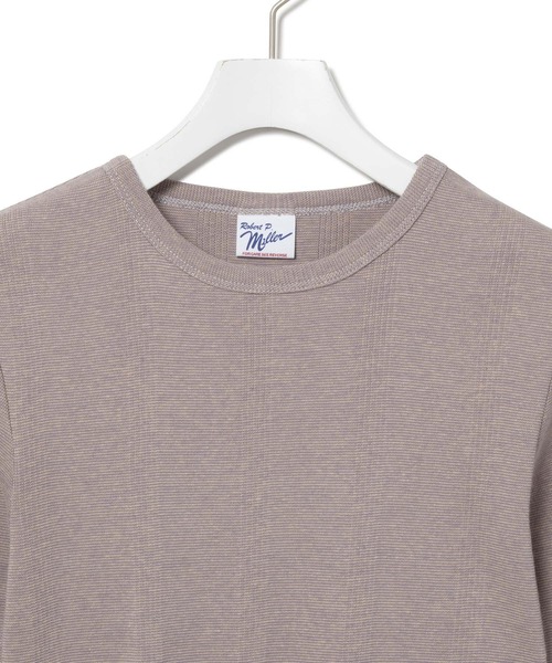 MILLER(ミラー)の「【Miller for ADAM ET ROPE'】別注5S/S TEE(Tシャツ/カットソー・レディース・ブラウン/ラベンダー・FREE)」の11枚目の写真