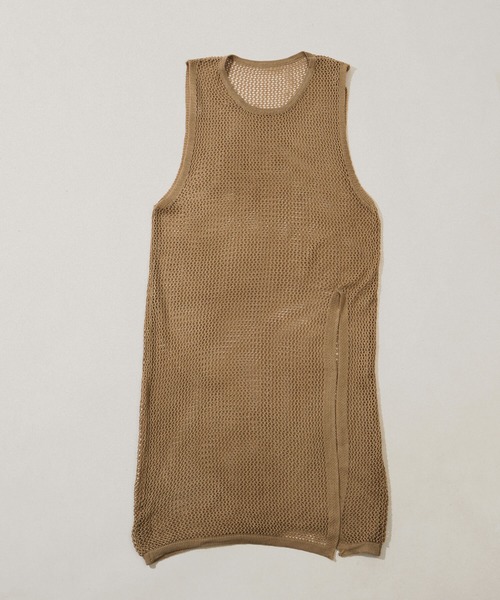 Mia (ミア)の「メッシュニットスリットワンピース(ニット/セーター・レディース・ブラック/ブラウン系その他・FREE)」の21枚目の写真