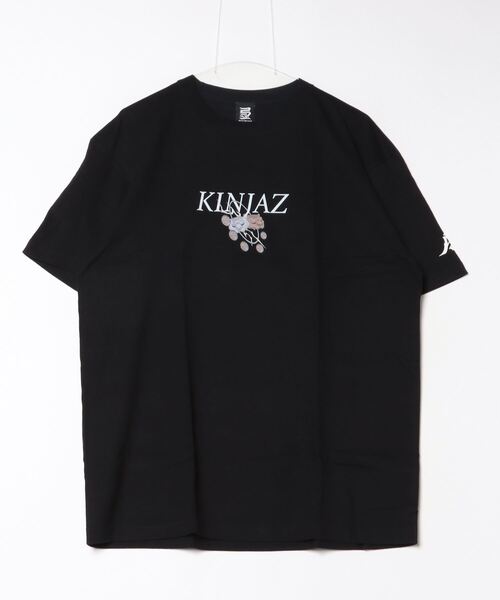 INNOCENT(イノセント)の「『KINJAZ』Graphic T(Tシャツ/カットソー・メンズ・ホワイト/ブラック・LARGE)」の1枚目の写真