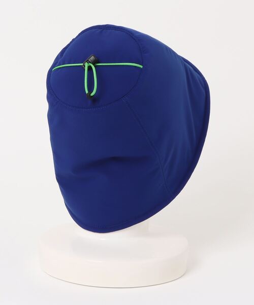 OVERRIDE(オーバーライド)の「OVERRIDE REP ICE POCKET SAUNA HAT / オーバーライド(ハット・メンズ・ブラック/ブラウン/グリーン/ブルー・60cm)」の7枚目の写真
