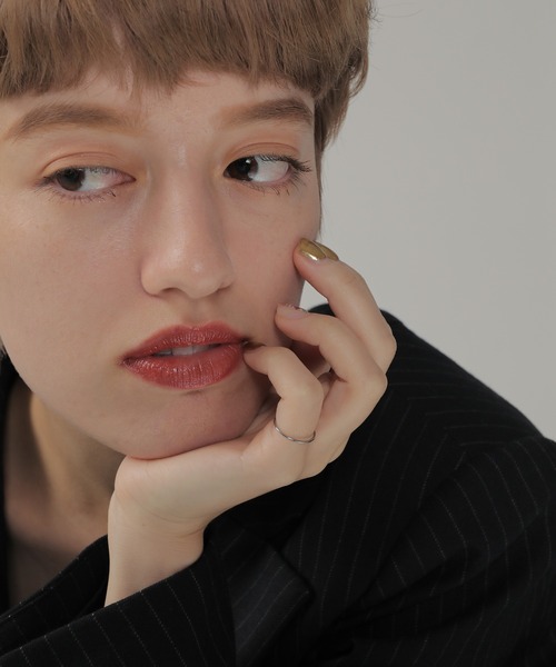 ORLEAN(オルレアン)の「【ORLEAN】ナローラインメタルリング(リング・レディース・シルバー/ゴールド・5号)」の13枚目の写真