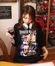 ZIP FIVE（ジップファイブ）の「【ZIP FIVE】 90s クラシカル ストリート グラフィック 半袖 Tシャツ（Tシャツ/カットソー）」
