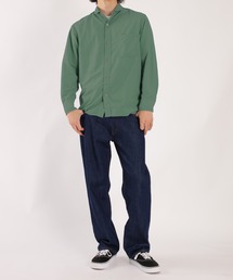 マルチサイズ（マルチサイズ）の「ラウンドカラースナップシャツ（シャツ/ブラウス）」