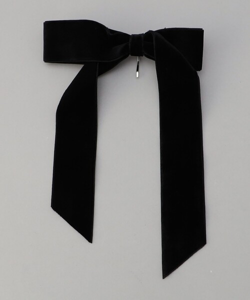 coen（コーエン）の「ベロアリボンヘアカフ（ヘアゴム・レディース・ブラック/グレー・FREE）」の14枚目の写真