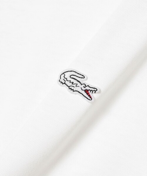 LACOSTE（ラコステ）の「LACOSTE / ベーシックロングスリーブTシャツ（Tシャツ/カットソー・メンズ・ホワイト/ネイビー/ブラック・4/6/5）」の6枚目の写真