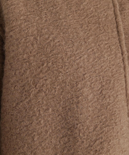 【セール】◇ノーカラーウェーブシャギーブルゾン（ブルゾン）｜NATURAL BEAUTY BASIC（ナチュラルビューティーベーシック）