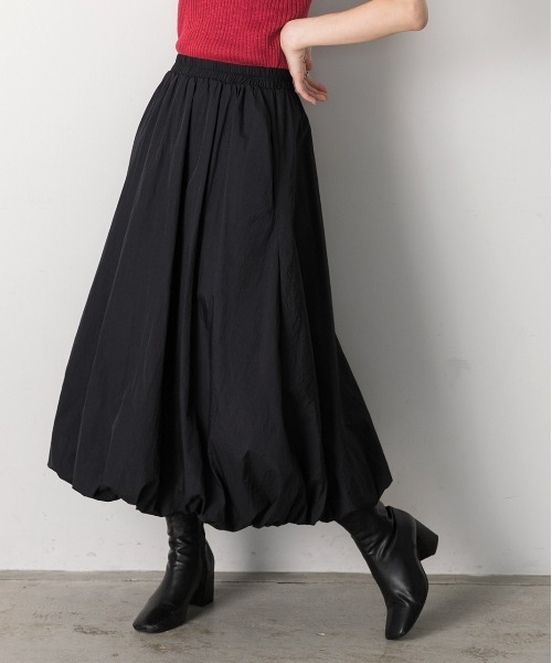 ad thie（アドティエ）の「バルーン ボリューム ロングスカート（スカート・レディース・オフホワイト/ベージュ/ブラック・FREE）」の19枚目の写真