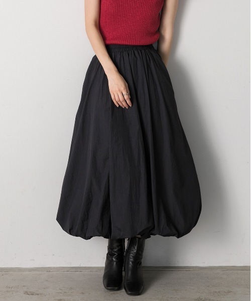 ad thie（アドティエ）の「バルーン ボリューム ロングスカート（スカート・レディース・オフホワイト/ベージュ/ブラック・FREE）」の21枚目の写真