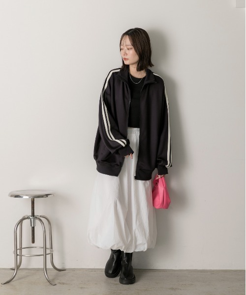 ad thie（アドティエ）の「バルーン ボリューム ロングスカート（スカート・レディース・オフホワイト/ベージュ/ブラック・FREE）」の15枚目の写真