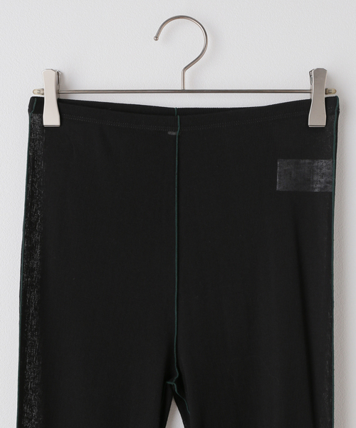 IENA（イエナ）の「HAKUJI/ハクジ Sheer rib leggings レギンス H272483（レギンス/スパッツ・レディース・ブラック・FREE）」の3枚目の写真