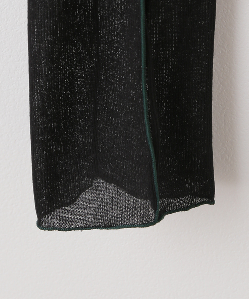 IENA（イエナ）の「HAKUJI/ハクジ Sheer rib leggings レギンス H272483（レギンス/スパッツ・レディース・ブラック・FREE）」の5枚目の写真