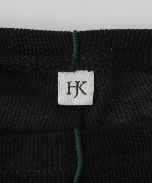 IENA（イエナ）の「HAKUJI/ハクジ Sheer rib leggings レギンス H272483（レギンス/スパッツ・レディース・ブラック・FREE）」の7枚目の写真