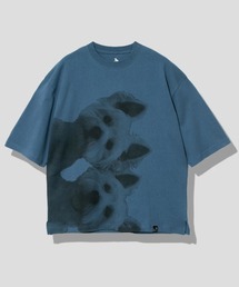 USA/C テリア犬BIG6分袖TEE