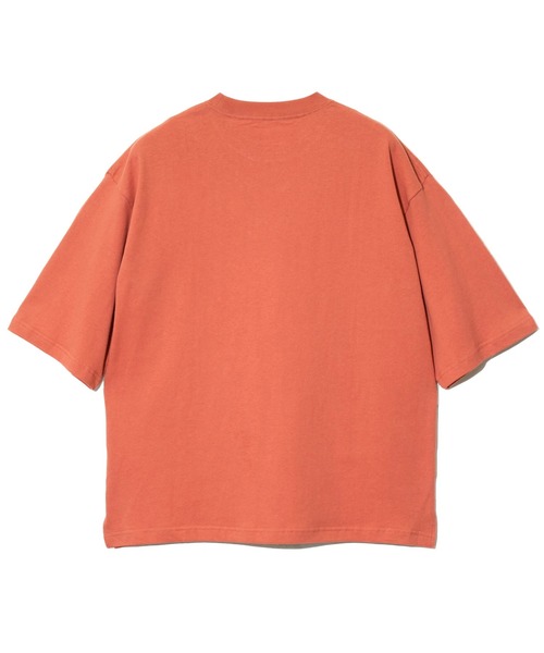 go slow caravan（ゴースローキャラバン）の「USA/C テリア犬BIG６分袖TEE（Tシャツ/カットソー・メンズ・ホワイト/ブルー/サーモンピンク・X-LARGE/LARGE/MEDIUM）」の10枚目の写真