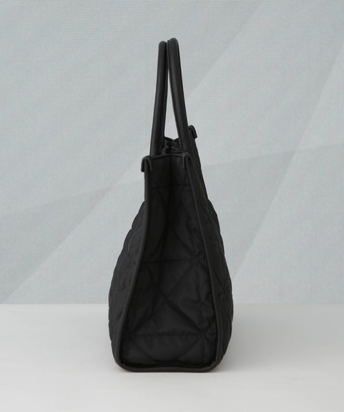 【セール】ナイロンキルティングトート（トートバッグ）｜nano･universe（ナノユニバース）