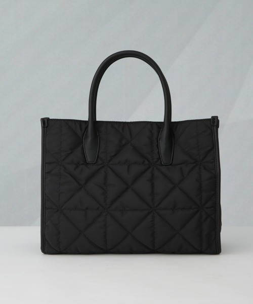 【セール】ナイロンキルティングトート（トートバッグ）｜nano･universe（ナノユニバース）