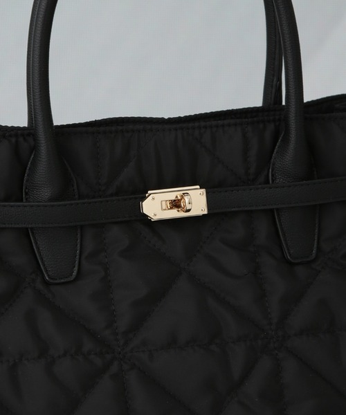 【セール】ナイロンキルティングトート（トートバッグ）｜nano･universe（ナノユニバース）