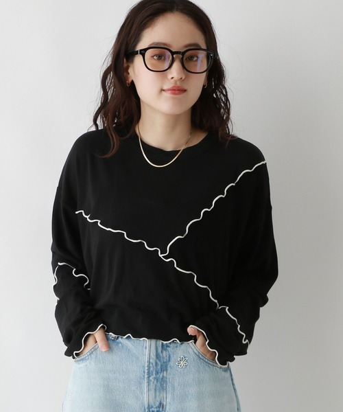 RAGEBLUE(レイジブルー)の「マルチWAY/ウェーブメロウキャミワンピース/セットアイテム(ワンピース・レディース・ブラック/レッド・FREE)」の11枚目の写真