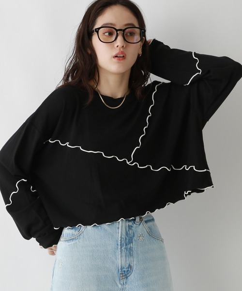 RAGEBLUE(レイジブルー)の「マルチWAY/ウェーブメロウキャミワンピース/セットアイテム(ワンピース・レディース・ブラック/レッド・FREE)」の12枚目の写真