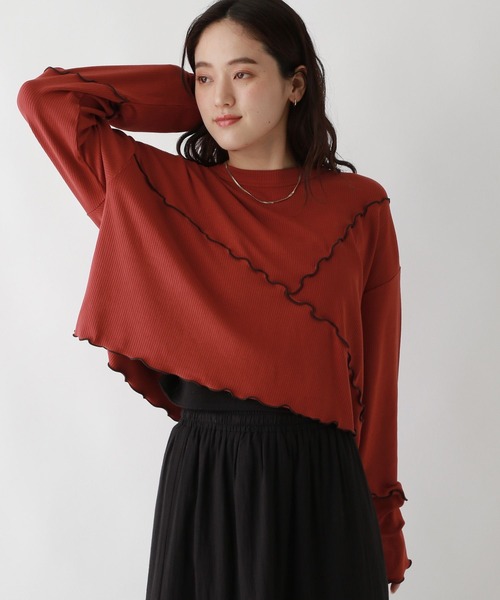 RAGEBLUE(レイジブルー)の「マルチWAY/ウェーブメロウキャミワンピース/セットアイテム(ワンピース・レディース・ブラック/レッド・FREE)」の22枚目の写真