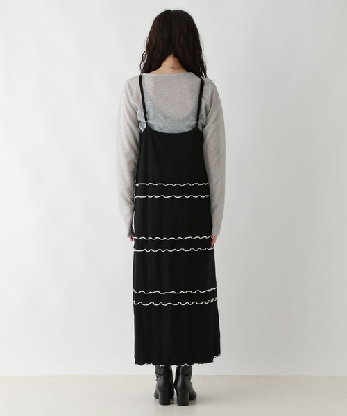 マルチWAY/ウェーブメロウキャミワンピース/セットアイテム(ワンピース)|RAGEBLUE(レイジブルー) マルチWAY/ウェーブメロウキャミワンピース/セットアイテム(ワンピース)|RAGEBLUE(レイジブルー)