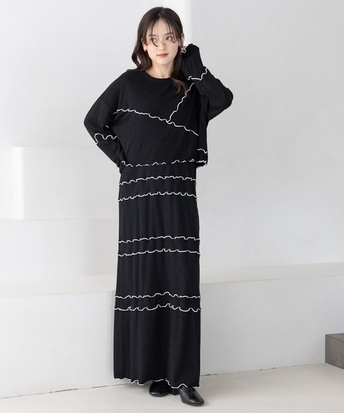 マルチWAY/ウェーブメロウキャミワンピース/セットアイテム(ワンピース)|RAGEBLUE(レイジブルー) マルチWAY/ウェーブメロウキャミワンピース/セットアイテム(ワンピース)|RAGEBLUE(レイジブルー)