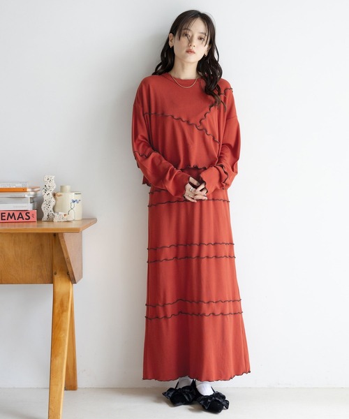 マルチWAY/ウェーブメロウキャミワンピース/セットアイテム(ワンピース)|RAGEBLUE(レイジブルー) マルチWAY/ウェーブメロウキャミワンピース/セットアイテム(ワンピース)|RAGEBLUE(レイジブルー)