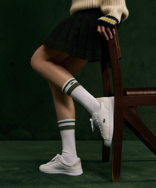 LACOSTE(ラコステ)の「ウィメンズ CARNABY SET 224 1 SFA(スニーカー・レディース・ホワイト・22.5cm/23.5cm/24.5cm/23.0cm/24.0cm)」の10枚目の写真