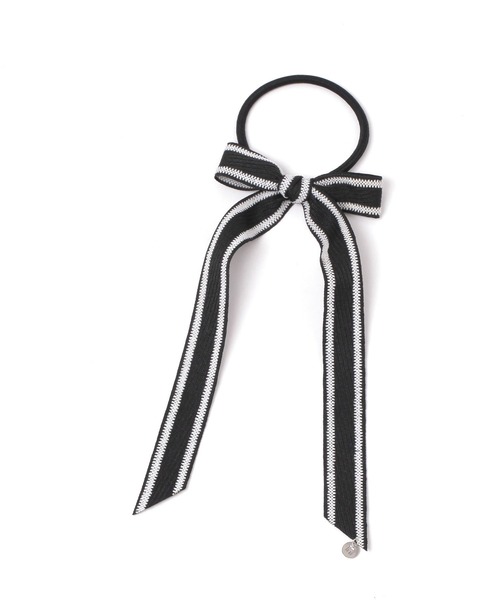 niko and...（ニコアンド）の「配色リボンヘアゴム（ヘアゴム・レディース・ブラック/ブラウン/パープル・0）」の9枚目の写真