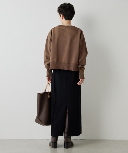 Whim Gazette（ウィムガゼット）の「ヴィンテージ加工裏毛プルオーバー