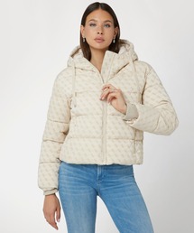 Guess | DAISY Puffer Logo Flock ダウンジャケット(その他アウター)