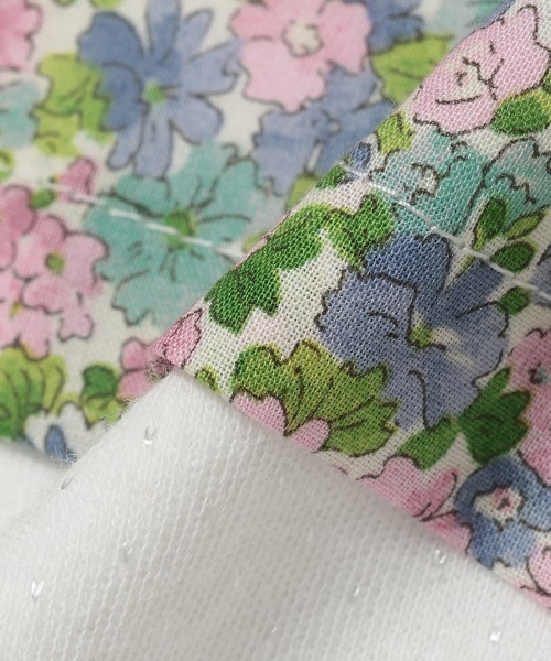 【セール】ブライトスムース花柄チュニック（チュニック）｜Sophie la girafe（ソフィーラジラフ）