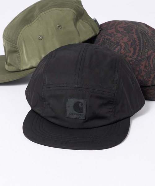 Carhartt WIP(カーハートダブリューアイピー)の「【Carhartt WIP】ネヴァ ロゴ キャップ I032196(キャップ・メンズ・ブラック/その他1/その他2・FREE)」の2枚目の写真