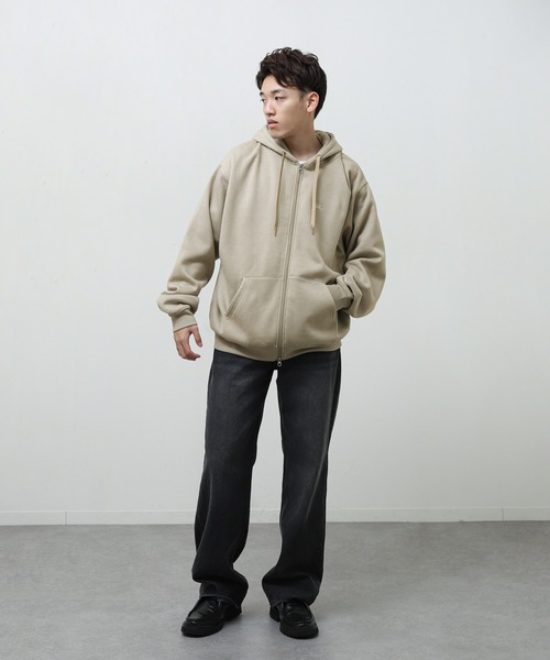 セール】【YALE】 ワンポイント カレッジロゴ 刺繍 長袖 ジップ