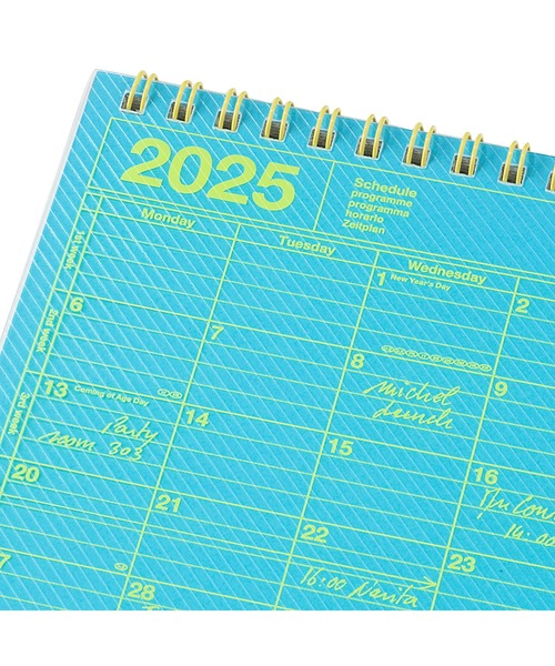MARK'S（マークス）の「マークス 手帳 2025 スケジュール帳 2025年1月