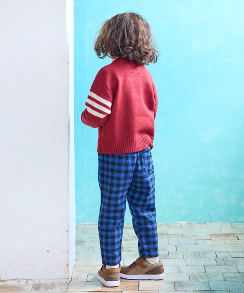 Life Support Products(ライフサポートプロダクツ)の「レタードニット(ニット/セーター・キッズ・オフホワイト/レッド/ブラウン/ベージュ/ネイビー・110/100/95/90/80/150/140/130/120)」の8枚目の写真