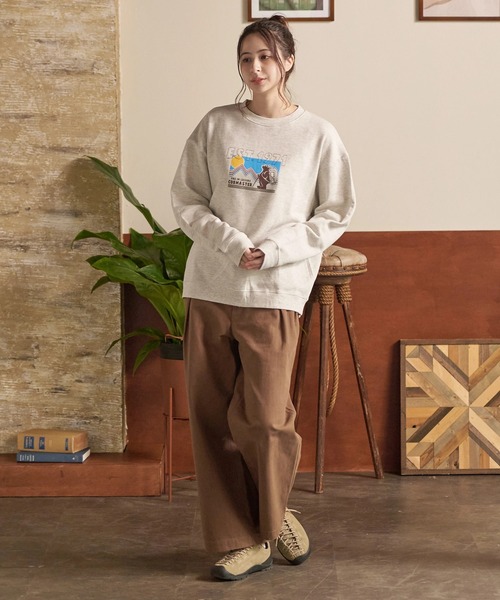 COBMASTER（コブマスター）の「COBMASTER/コブマスター　裏毛 刺繍/PT スウェット（EST1971）（スウェット・メンズ・オートミール/ブルー系その他/ブラック・MEDIUM/LARGE/X-LARGE）」の10枚目の写真