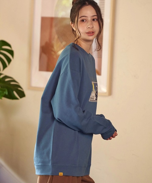 COBMASTER（コブマスター）の「COBMASTER/コブマスター　裏毛 刺繍/PT スウェット（EST1971）（スウェット・メンズ・オートミール/ブルー系その他/ブラック・MEDIUM/LARGE/X-LARGE）」の18枚目の写真