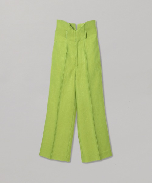 TOGA PULLA Rayon polyester pants TP241-FF213