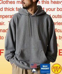 FREAK'S STORE | FREAK’S STORE/フリークスストア HEAVY WEIGHT HOODIE 15oz アシッド加工/ヘビーウェイト フーディー/15オンス/リラックスフィット/USAコットン(パーカー)